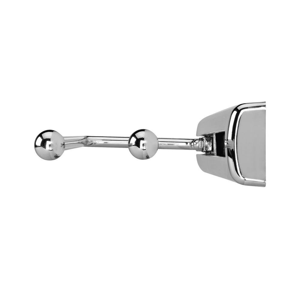 Chrome Wall Mounted Pull-Out Towel Bar for Cabinets