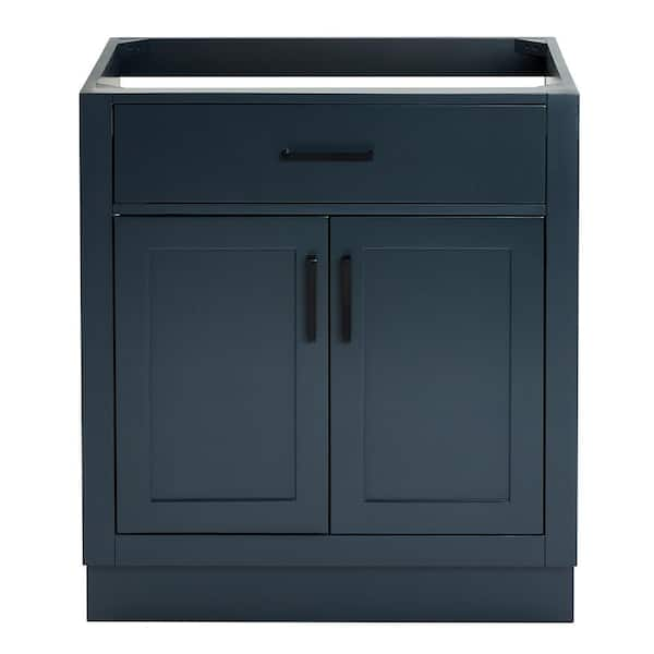 Hepburn 30 in. W x 21.5 in. D x 34.5 in. H Bath Vanity Cabinet without Top in Midnight Blue