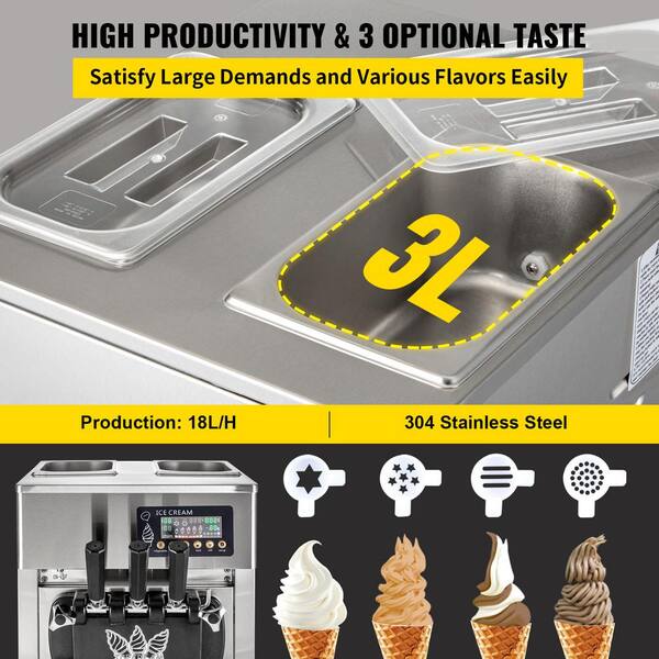 used countertop soft serve ice cream machine