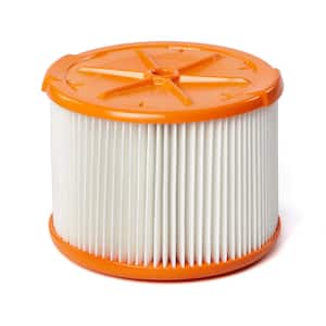 HEPA Wet/Dry Vac Replacement Cartridge Filter for Most 3 Gal. to 4.5 Gal. RIDGID Shop Vacuums