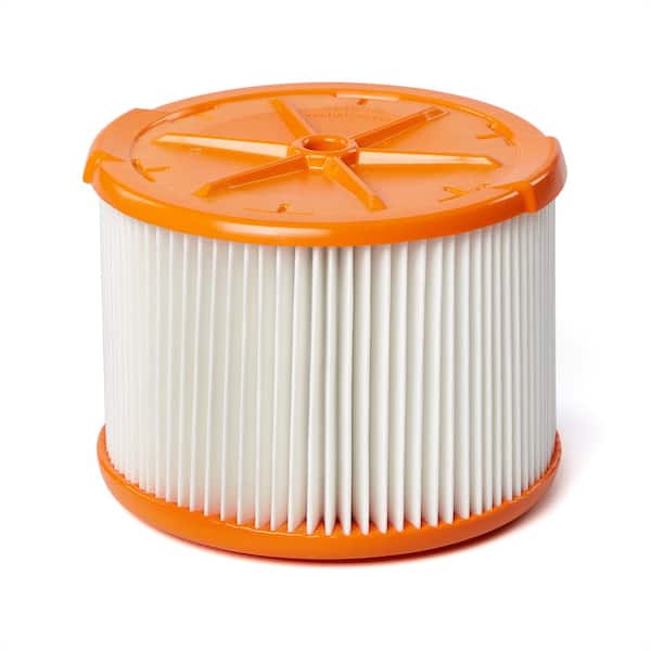 RIDGID Genuine Pleated HEPA Replacement Wet Dry Vac Shop Vacuum Filter for Most 3-4.5 Gal. RIDGID Wet Dry Vacs (1-Pack) VF3800