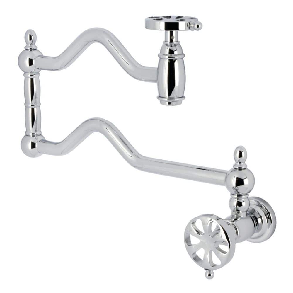 Belknap Wall Mount Pot Filler in Polished Chrome price history on PriceWatchPro