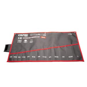 Sae Wrench Roll Up Pouch