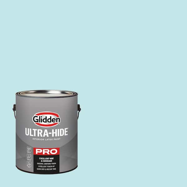 Glidden Ultra-Hide 1 gal. PPG1233-3 Pale Seafoam Satin Interior