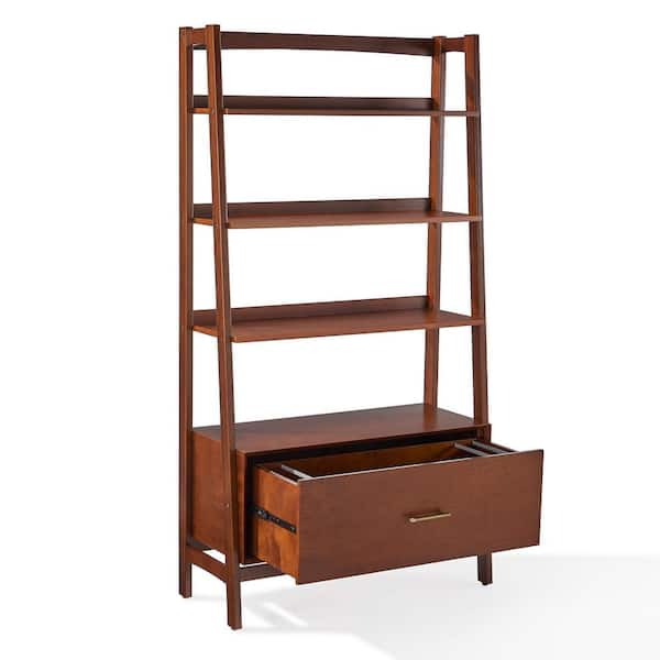 CROSLEY FURNITURE Landon Mahogany Large Etagere CF1110-MA - The