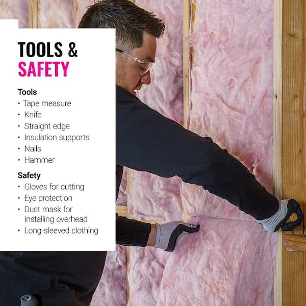 Owens Corning R 30 Kraft Faced Fiberglass Insulation Batt 24 In X 48 In 8 Bags E56 The Home Depot