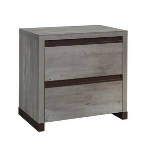 Manhattan Gate Mystic Oak Lateral File Cabinet with Locking Drawer