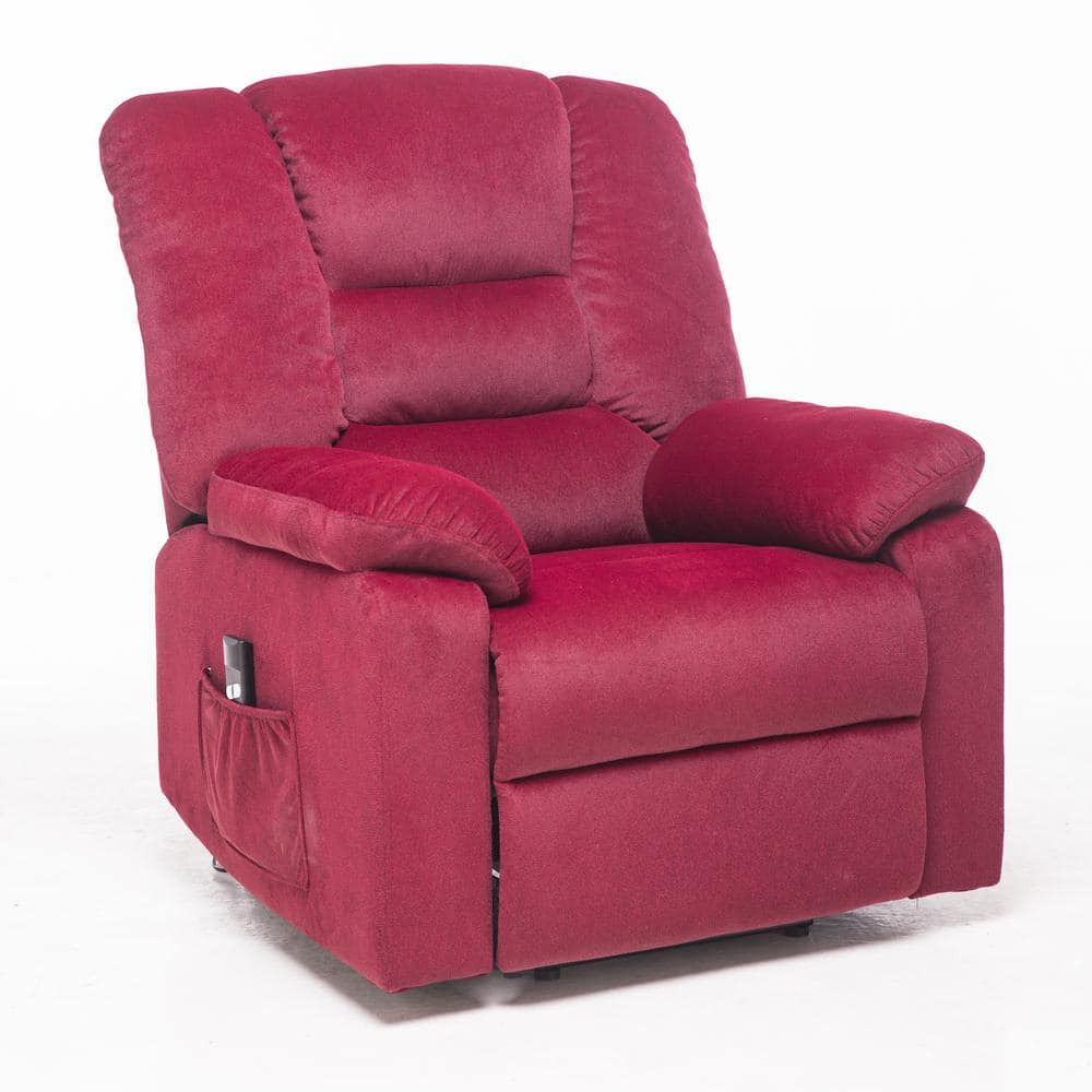 Popular Fabric Recliners Power Lift Sofa Chair (160 Degrees Lying Flat) wit