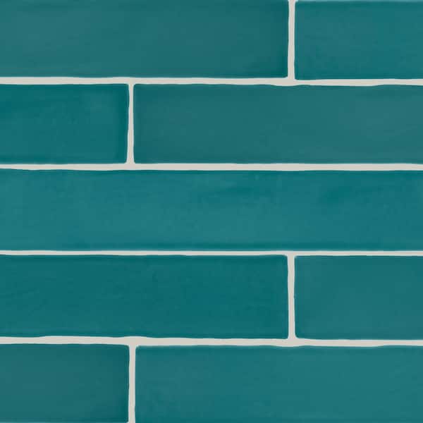 Daltile Farrier Blue Roan 2-1/2 in. x 15-1/2 in. Glazed Ceramic Wall Tile (783.36 sq. ft./pallet)