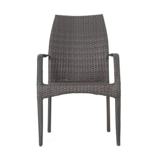Siavonce Outdoor Lounge Chair PE Wicker Chair