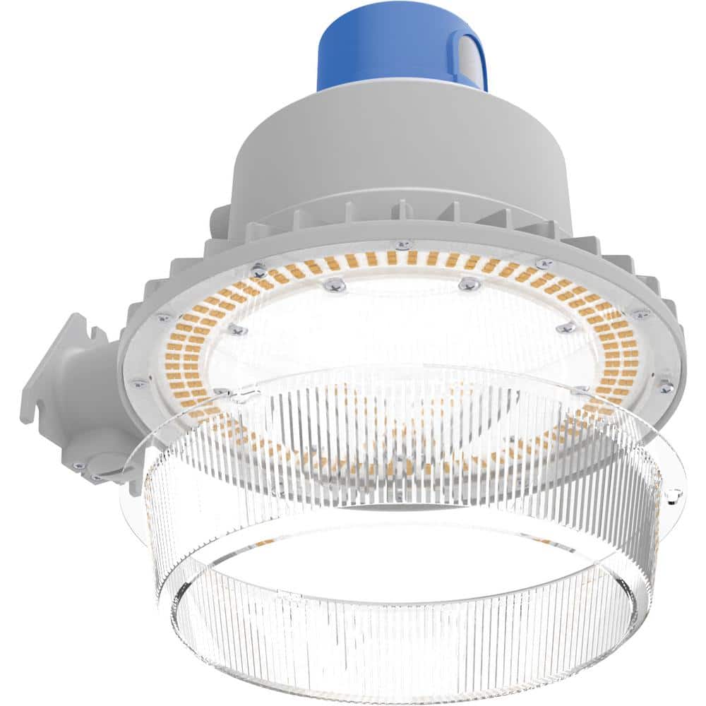 Traditional 2" White LED Outdoor Security Wall Light in Multicolor
