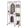 Chrome Steel Clothes Rack