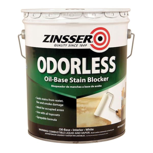 Zinsser 5 Gallon Odorless Oil-Based Stain Blocker Interior Primer