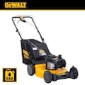 DEWALT 21 in. 150cc Briggs and Stratton 625ex Engine Rear Wheel Drive 2-in-1 Gas Self Propelled Walk Behind Lawn Mower