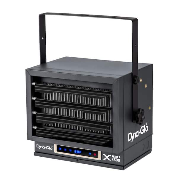 Dyna Glo 7 500 Watt Dual Heat Electric Garage Heater with Remote EG7500DH The Home Depot