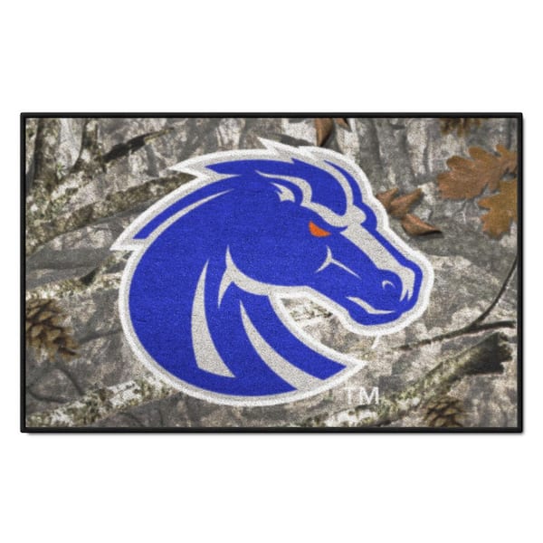 FANMATS Boise State Broncos Camo 19 in. x 30 in. Starter Mat Accent Rug