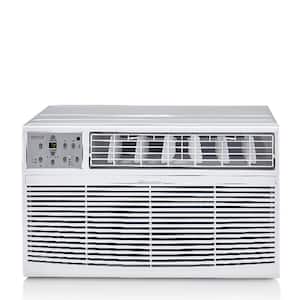 14,000 BTU 230/208-Volt Through-the-Wall Air Conditioner Cools 700 Sq. Ft. with remote in White