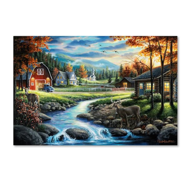 Trademark Fine Art Country Living by Chuck Black 12 in. x 19 in.