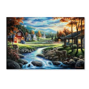 Country Living by Chuck Black Floater Frame Nature Wall Art 16 in. x 24 in.
