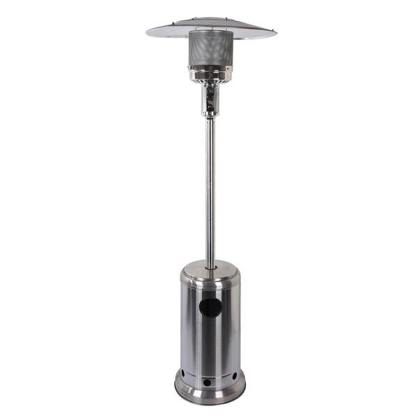 Willit 47,000 BTU Stainless Steel Flame Propane Patio Heater