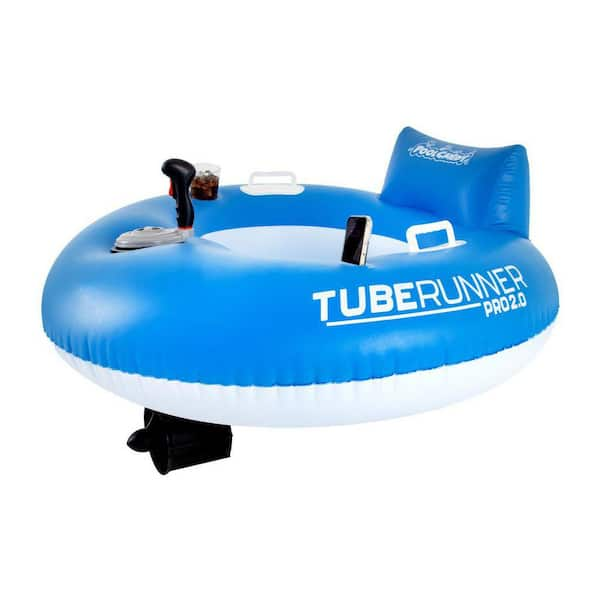 COPY 0 44 in. Inflatable Tube Runner - Deluxe Motorized Pool Tube