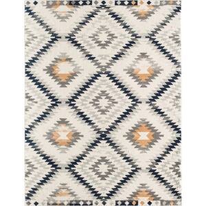 Bodrum Kilim Gold Beige 7 ft. x 9 ft. Area Rug