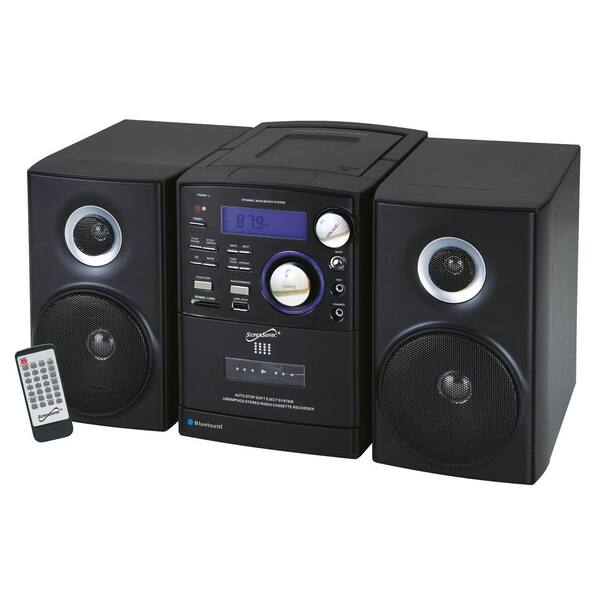 Supersonic Bluetooth CD/MP3/Cassette Player