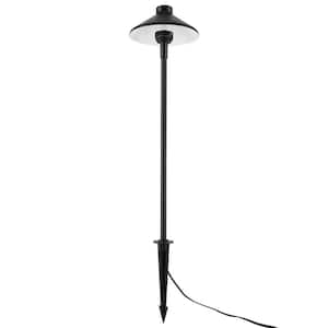 12-Pack Low Voltage Black 3-Watt 210 Lumens 12-Volt 24VAC/DC Outdoor LED Walkway Lights Waterproof Landscape Path Lights