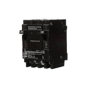 20 Amp 6.5 in. Whole House Surge Protected-Circuit Breaker RBPU