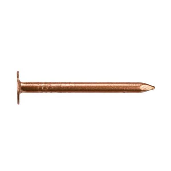 Simpson Strong-Tie 1 in. Copper Smooth Shank Roofing Nails (1 lb.-Pack)