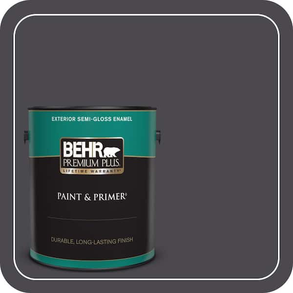 BEHR PREMIUM PLUS 1 gal. #ECC-62-2 Cityscape Semi-Gloss Enamel Exterior Paint & Primer