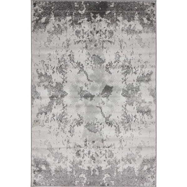 Metro Glaze Light Gray 4' 0 x 6' 0 Area Rug