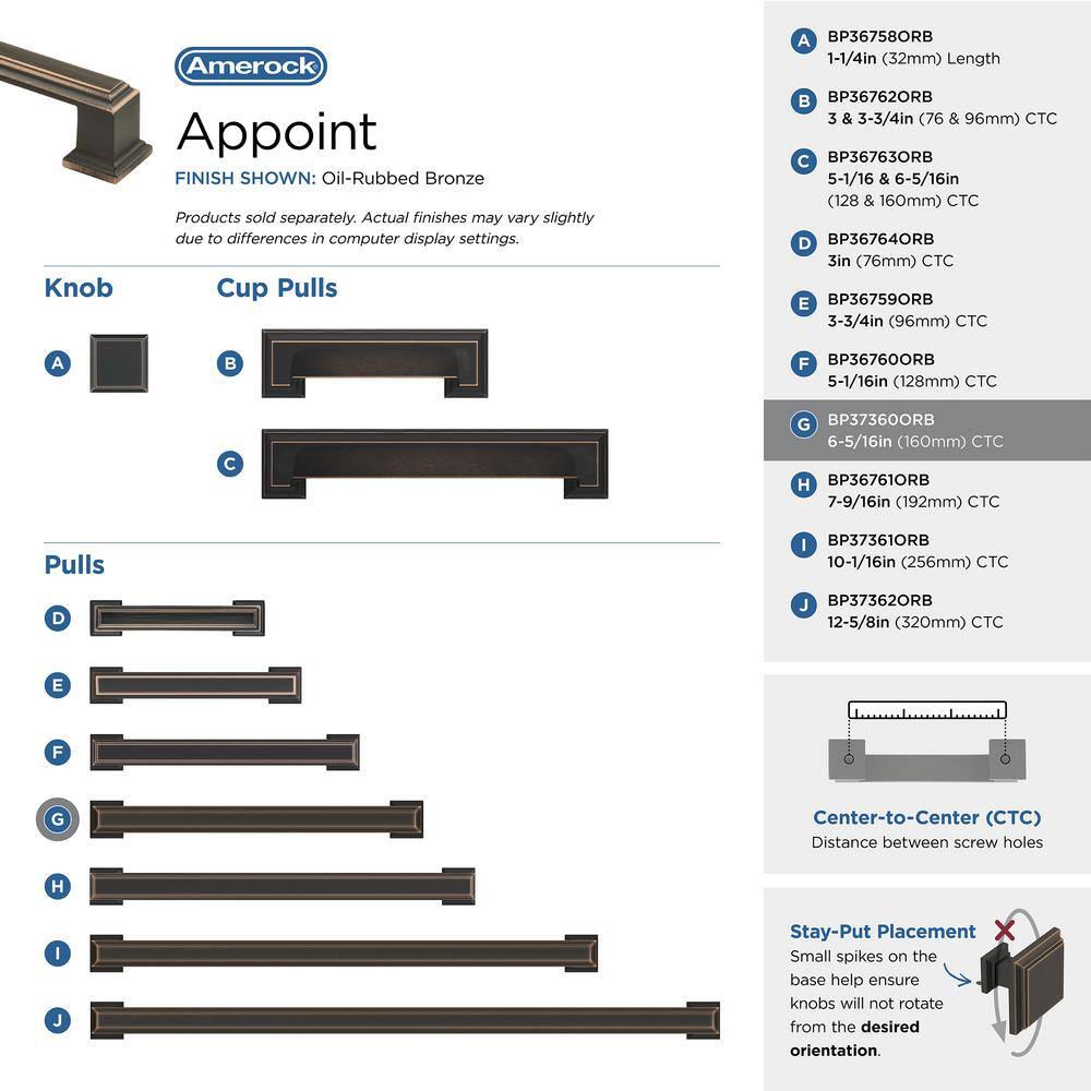 Oil Rubbed Bronze 7-Inch Modern Cabinet Pull with Mounting Hardware