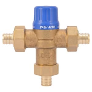 3/4 in. HG-110 PEX Barb Thermostatic Mixing Valve