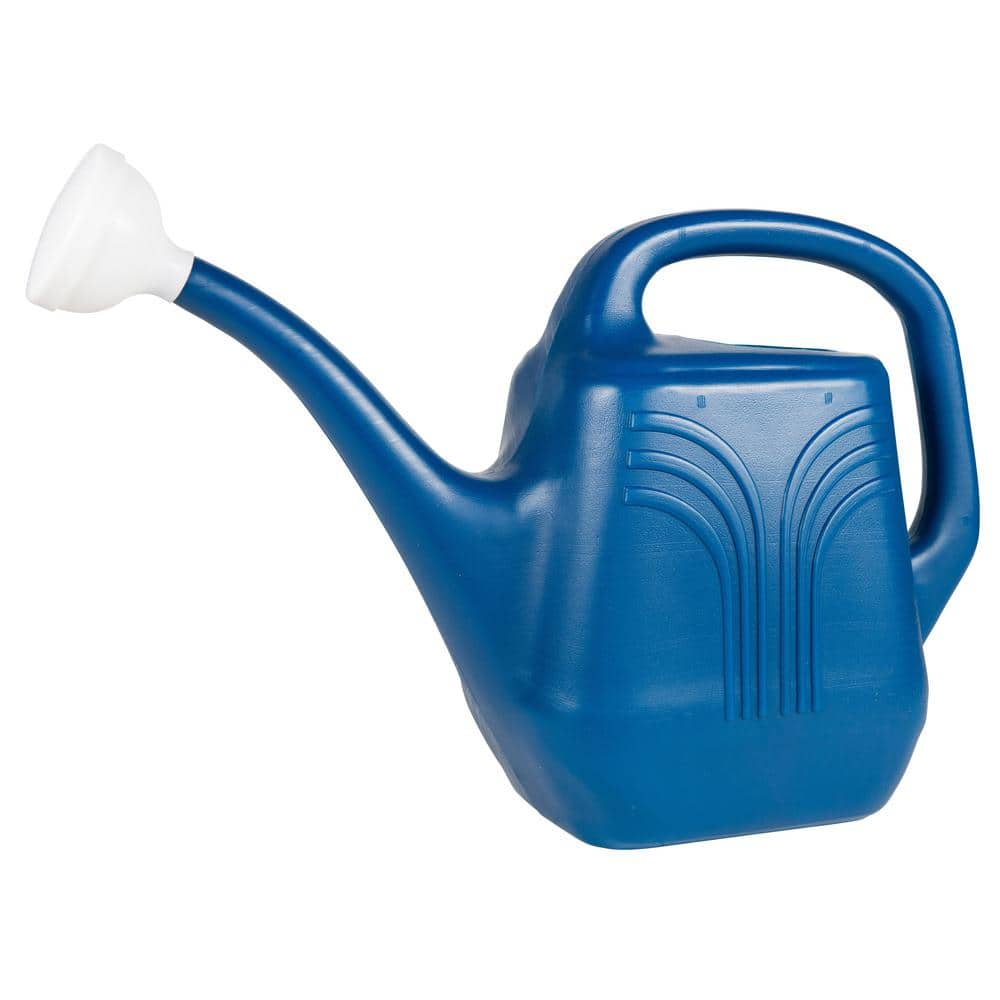 Bloem Classic 2 Gal. Classic Blue Plastic Watering Can JW82-33