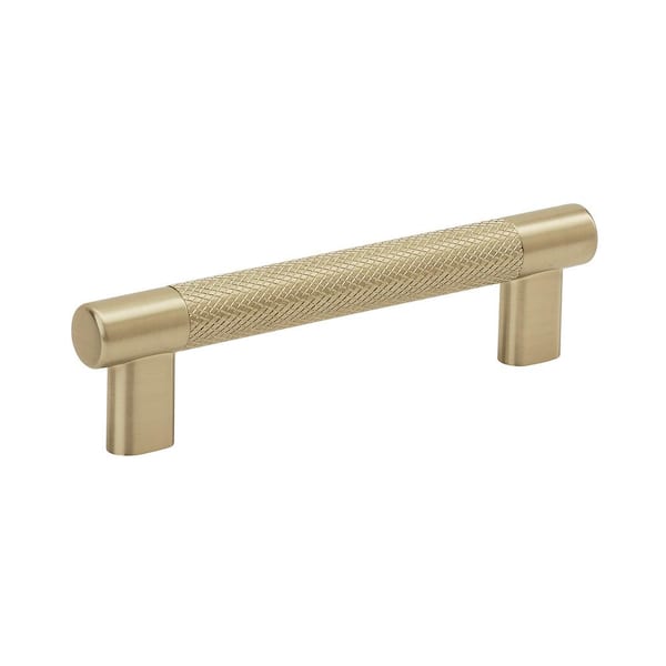 Amerock Bronx 5-1/16 in. (128mm) Modern Golden Champagne Bar Cabinet Pull