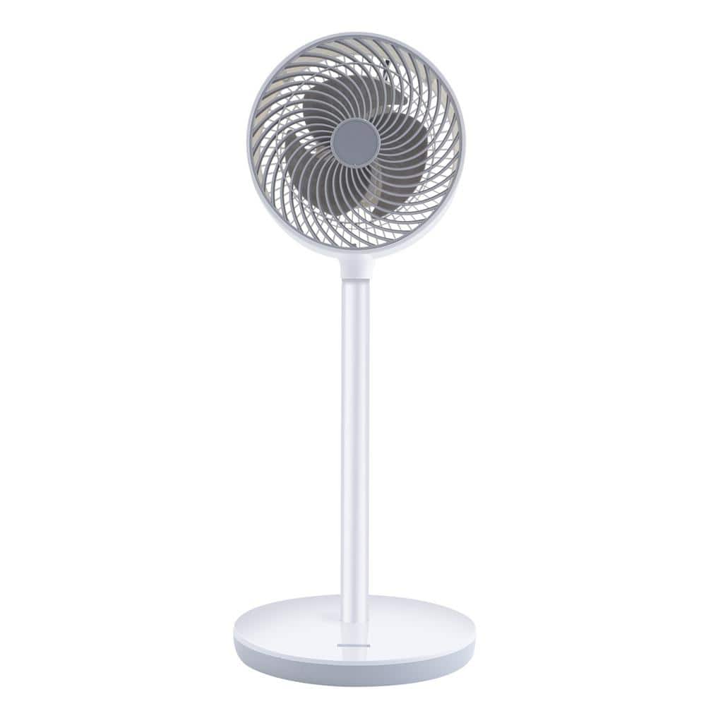 7 in. 3 Fan Spds & 3 Modes Pedestal Fan in White w/ Remote Control, 15 Hours Timer, 70° Oscillating Circulating Fan price history on PriceWatchPro