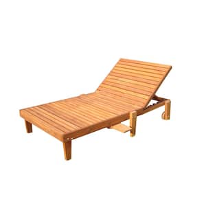 Wide Summer 1905 Super Deck Redwood Outdoor Chaise Lounge