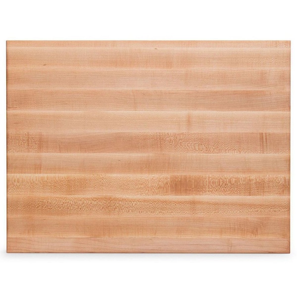 JOHN BOOS Maple Wood 24-inch Cutting Board and 3-Piece Care and 