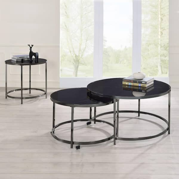 rayne pedestal coffee table