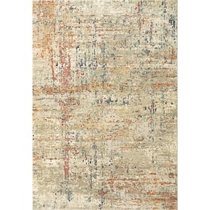 Lydia Beige/Multi 2 ft. x 3 ft. 5 in. Indoor Area Rug