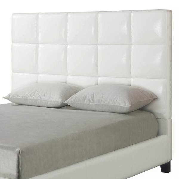 HomeSullivan Calais White Queen Headboard