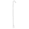 NorthLight 34303464 84 in. Metal Shepards Hook Outdoor Garden