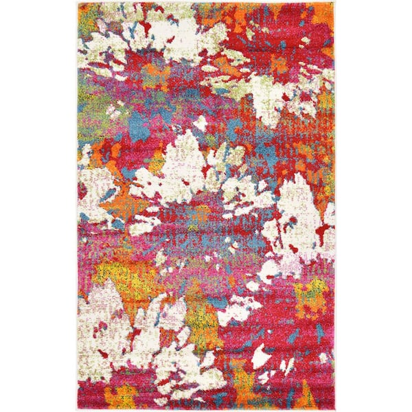 Lyon Amelie Multi 3' 3 x 5' 3 Area Rug