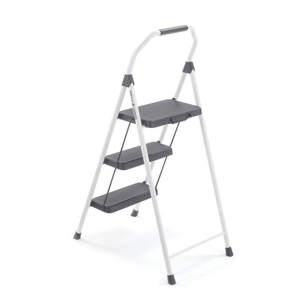 3-Step Aluminum Dock Ladder - Removable Boat Ladder With 500lb Weight Capacity