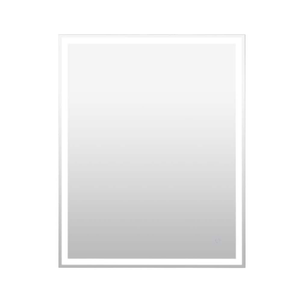 Pax Rectangular Frameless LED Bathroom Vanity Mirror