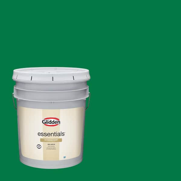 Glidden Essentials 5 gal. PPG1226-7 Blarney Stone Satin Exterior Paint