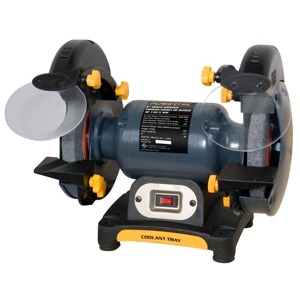 POWERTEC 6 in. Bench Grinder BG600 
