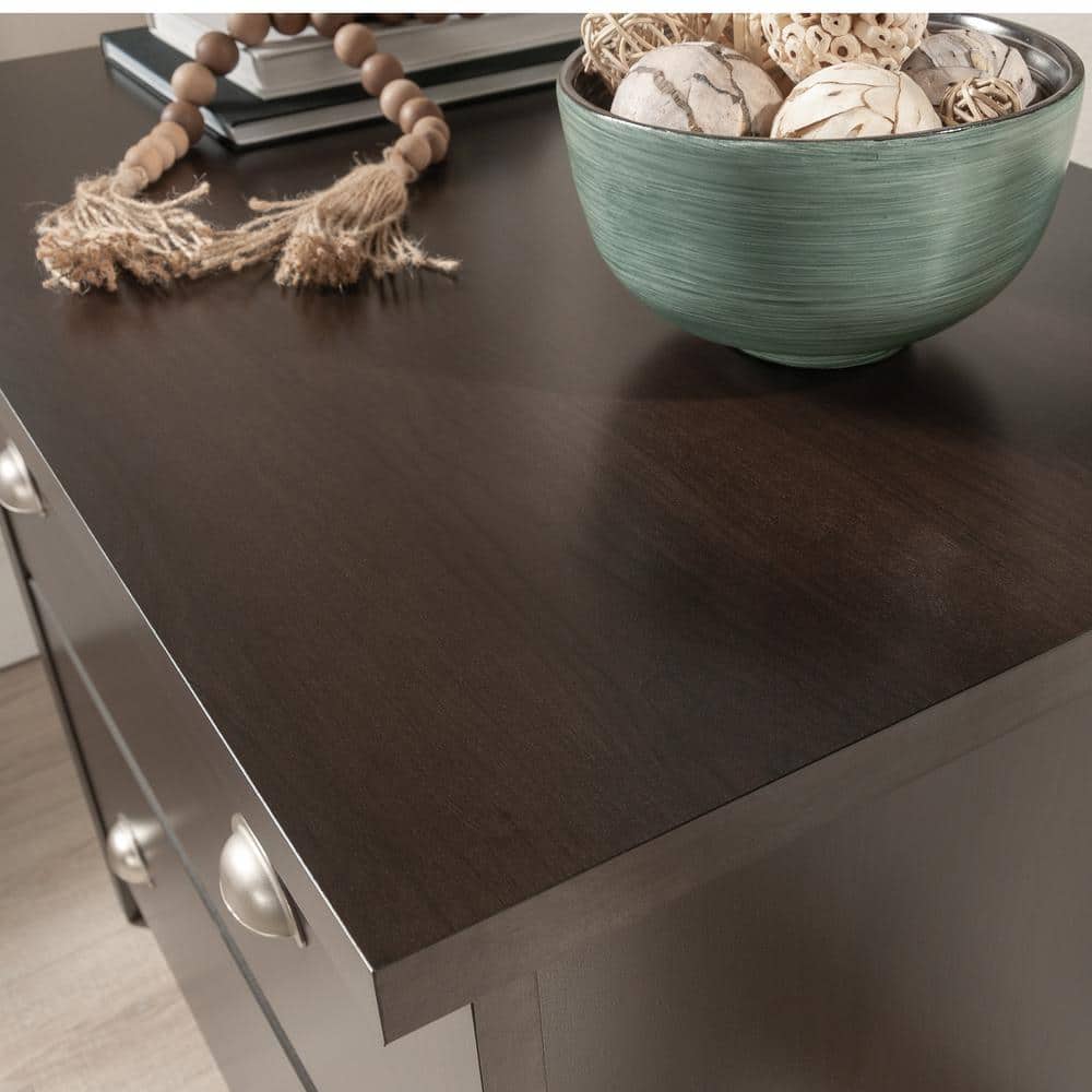 Cinnamon Cherry 2-Drawer Lockable Lateral File Cabinet