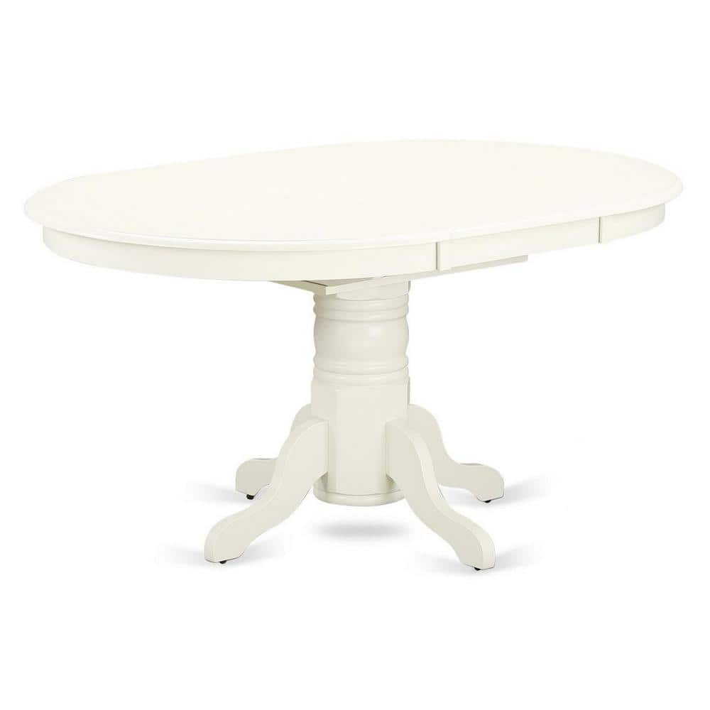 Linen White 7-Piece Wood Dining Set with High Back Chairs